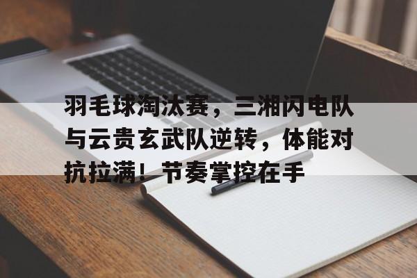羽毛球淘汰赛，三湘闪电队与云贵玄武队逆转，体能对抗拉满！节奏掌控在手(羽毛球型号一览表)